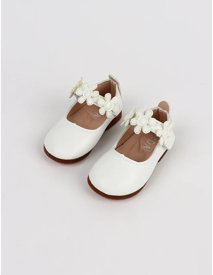 Pantofiori eleganti Simina alb picture - 3