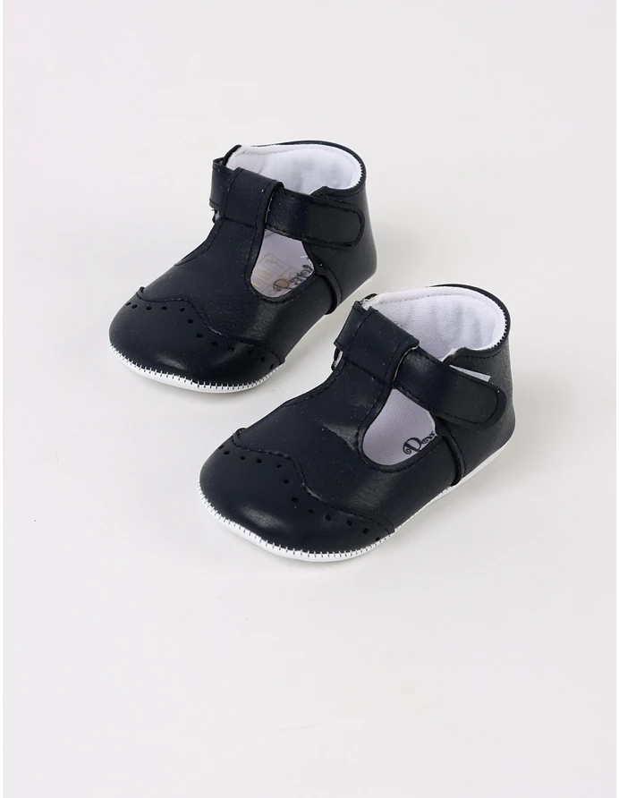 Pantofiori eleganti Valeriana, bleumarin picture - 3