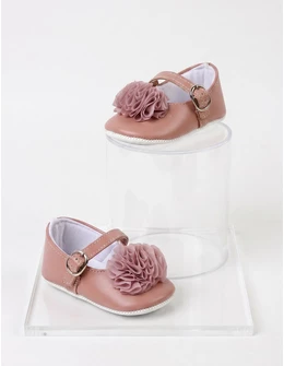 Pantofiori eleganti Yasmina, roz-prafuit