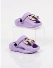 Papuci spuma Jibbtz rotativ Minnie, mov picture - 1