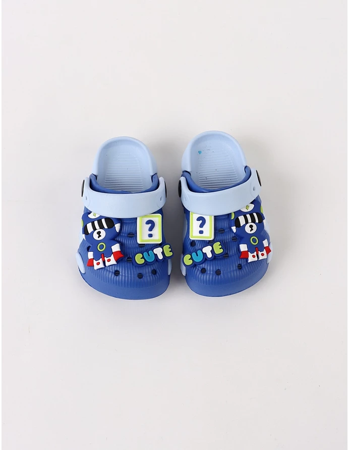 Papuci spuma usori Cute ursulet albastru-bleu picture - 4