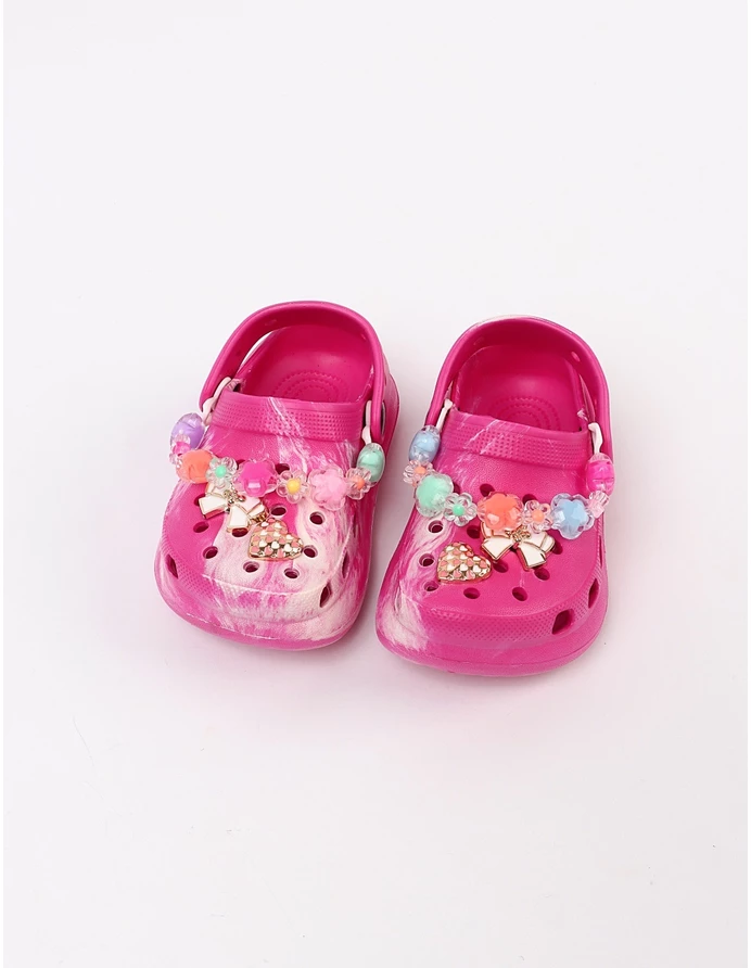 Papuci spuma usori Jibbtz Jewelry, ciclam picture - 2