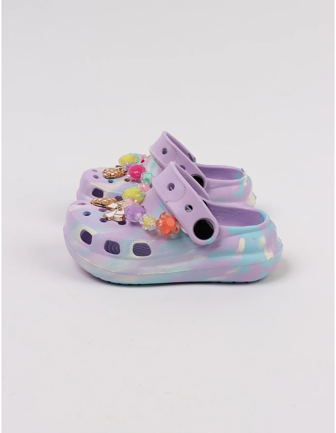Papuci spuma usori Jibbtz Jewelry, mov picture - 4