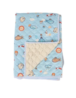 Paturica Cocolino-Finet, Imprimat Figurine, albastru