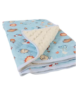 Paturica Cocolino-Finet, Imprimat Figurine, albastru