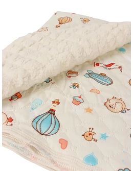 Paturica Cocolino-Finet, Imprimat Figurine, ecru