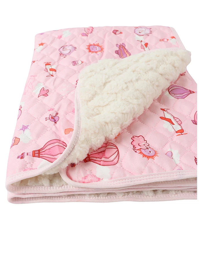 Paturica Cocolino-Finet, Imprimat Figurine, roz picture - 2