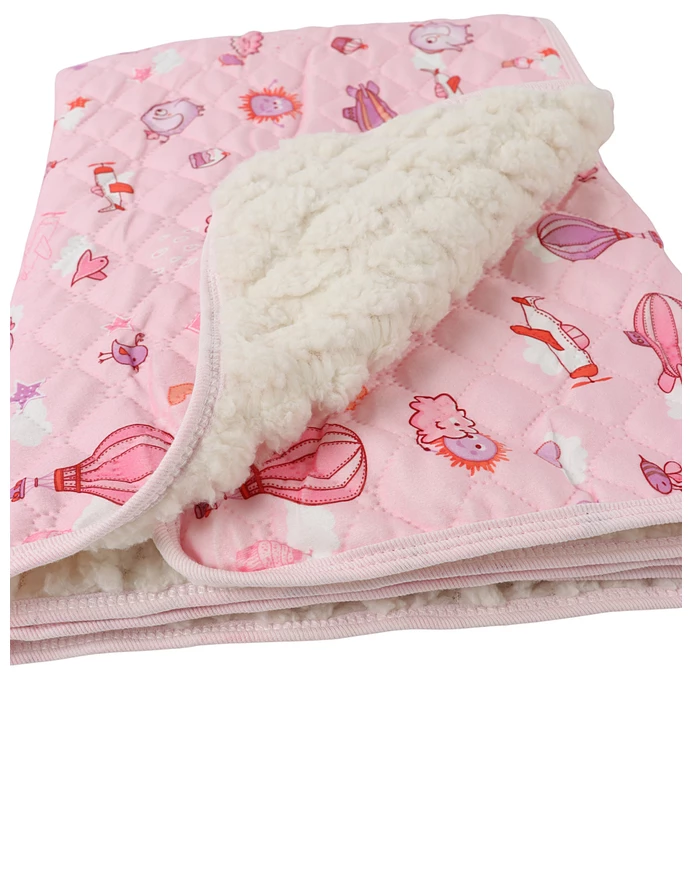 Paturica Cocolino-Finet, Imprimat Figurine, roz picture - 3