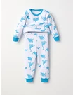 Pijama bbc ML Romania Dino turcoaz picture - 2