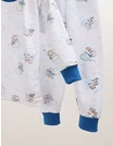 Pijama bbc ML Romania, Mama Bear, alb-albastru picture - 3