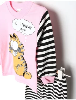 Pijama Gardfield roz 2