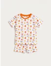 Pijama MS imprimata Masinute multicolor picture - 1