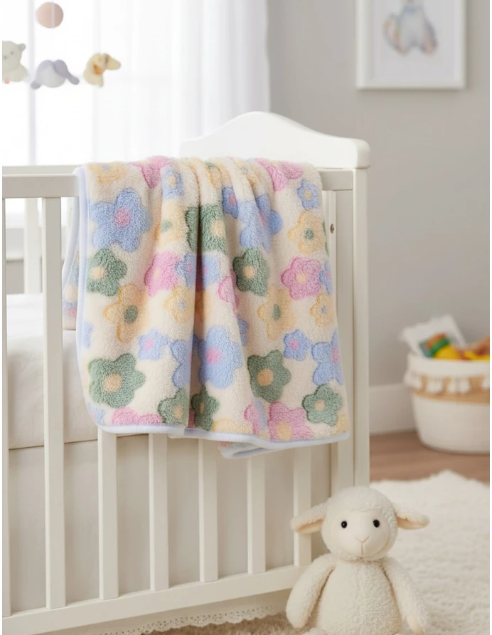 Pled cocolino floricele picture - 2