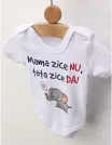 Body MS, Mama zice NU, Tata zice Da!, alb-albastru picture - 2
