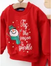 Compleu Craciun, Season To Sparkle, rosu picture - 5