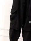 Pantaloni imblaniti, Cargo Ainck Tactics, negru picture - 3