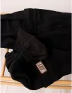 Pantaloni imblaniti, Cargo LOS Tactics, negru picture - 4