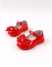 Pantofi Apawwa cu organza, eleganti rosu picture - 2
