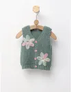 Vesta Two Flowers, verde picture - 1