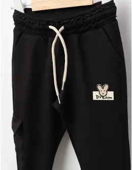 Pantaloni trening Dream negru