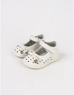 Pantofi eleganti apawwa Inimioare, alb