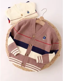 Pulover Cool Street Bear, maro 116 (5-6 ani)