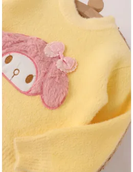 Pulover Mohair Iepurila, galben