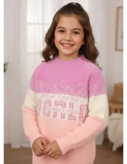 Pulover Mohair Sweet You, mov-corai