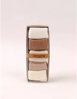 Set 5 perechi sosete Canario babys