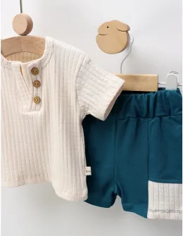 Set de vara, Alesio , crem-verde