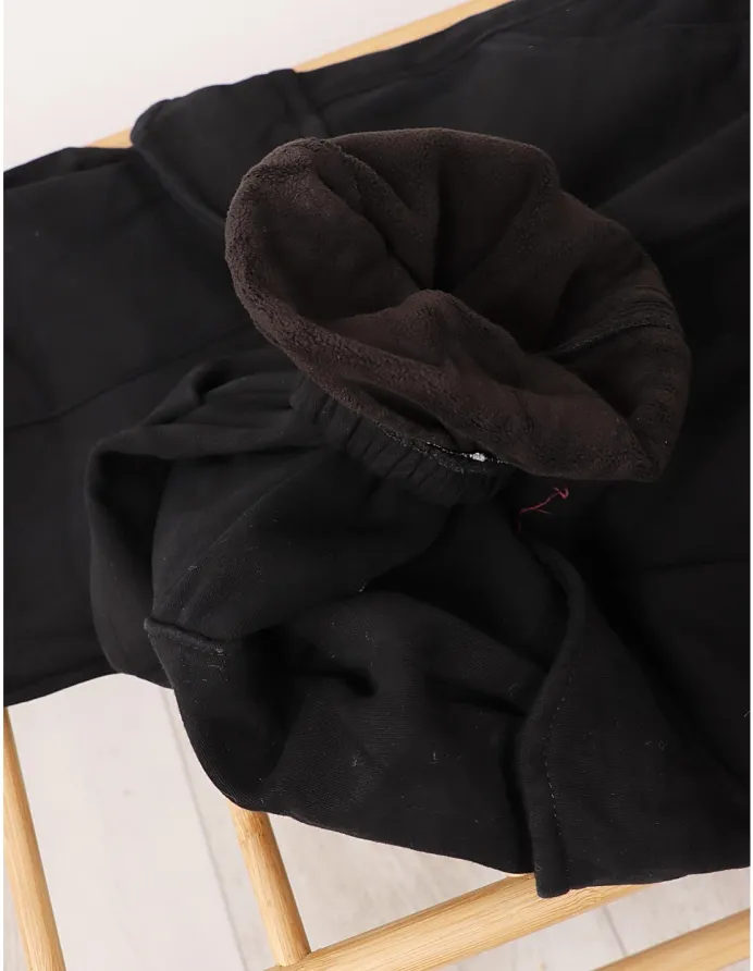 Pantaloni imblaniti, Cargo Ainck Tactics, negru picture - 4