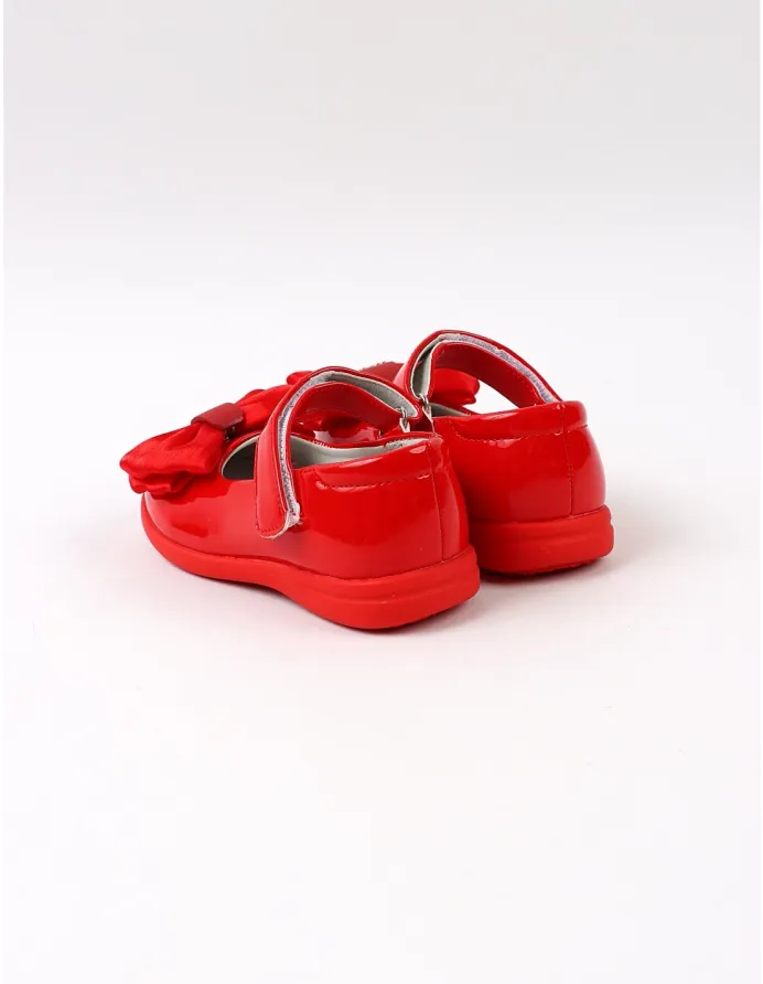 Pantofi Apawwa cu organza, eleganti rosu picture - 5