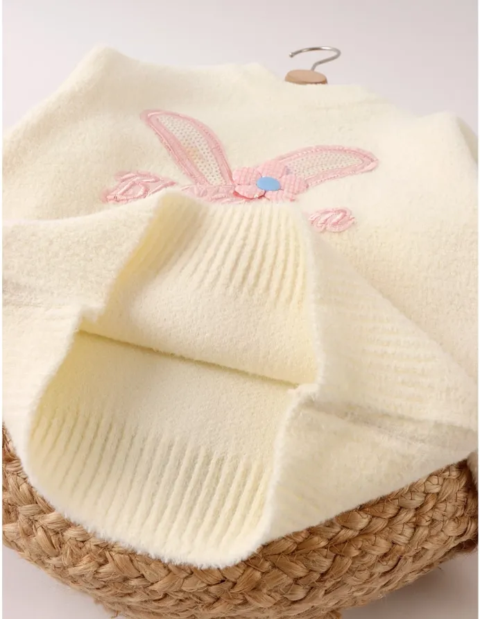 Pulover Mohair, BlooBloom, alb picture - 3