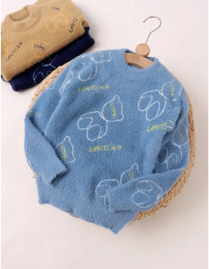 Pulover Mohair, Keep & Moovin, albastru picture - 2