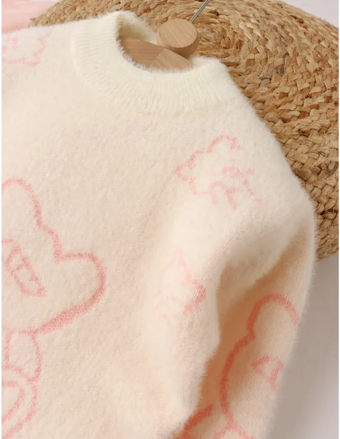 Pulover Mohair Kiara, ecru picture - 3