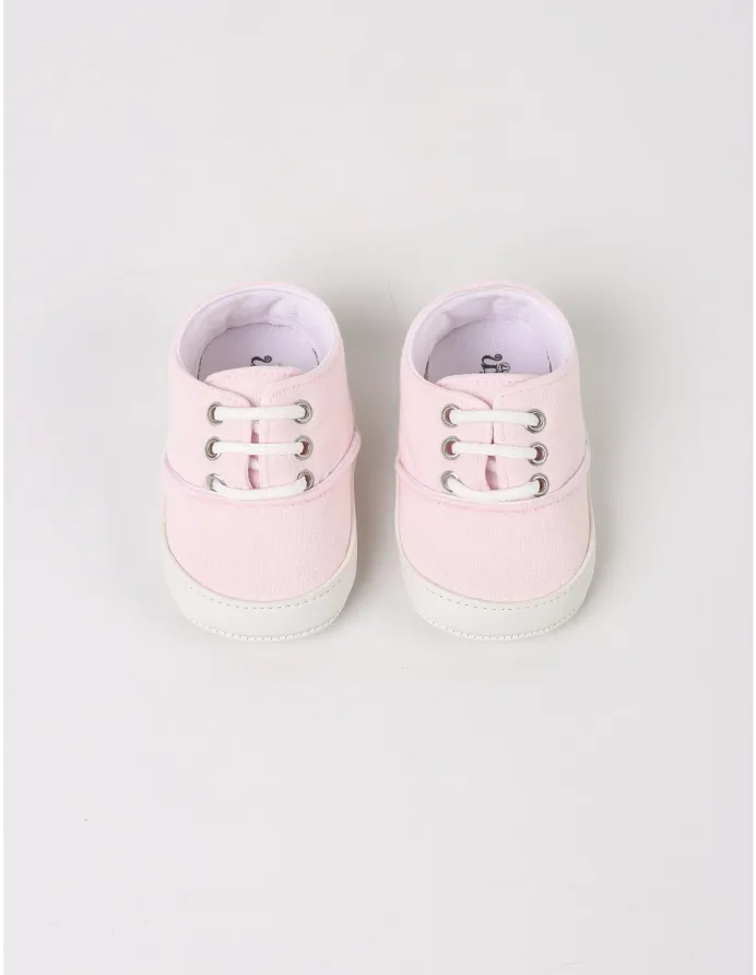 Tenisi bebe, First Steps, cu roz picture - 4