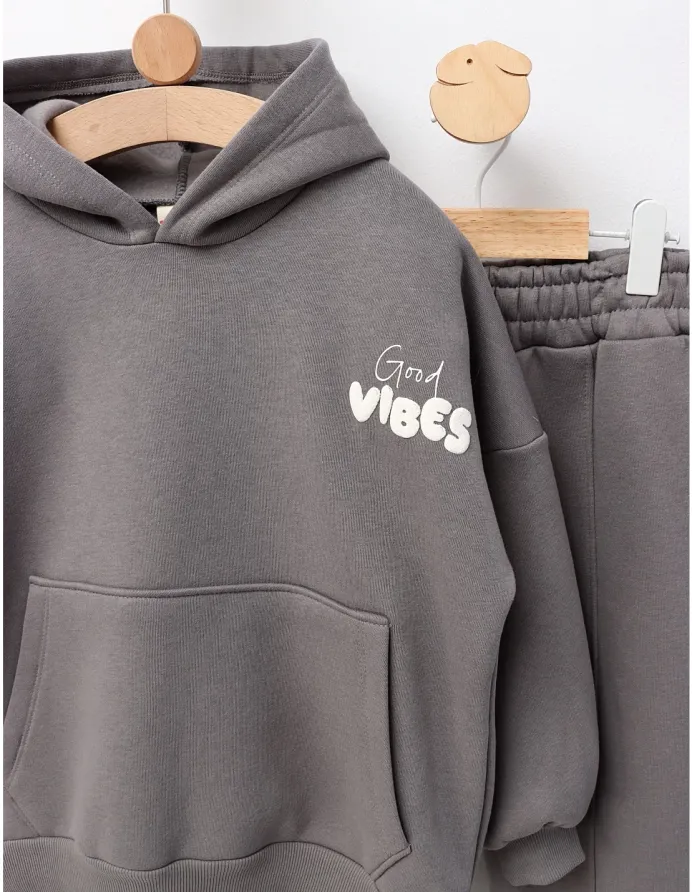 Trening vatuit Good Vibes, gri-inchis picture - 3