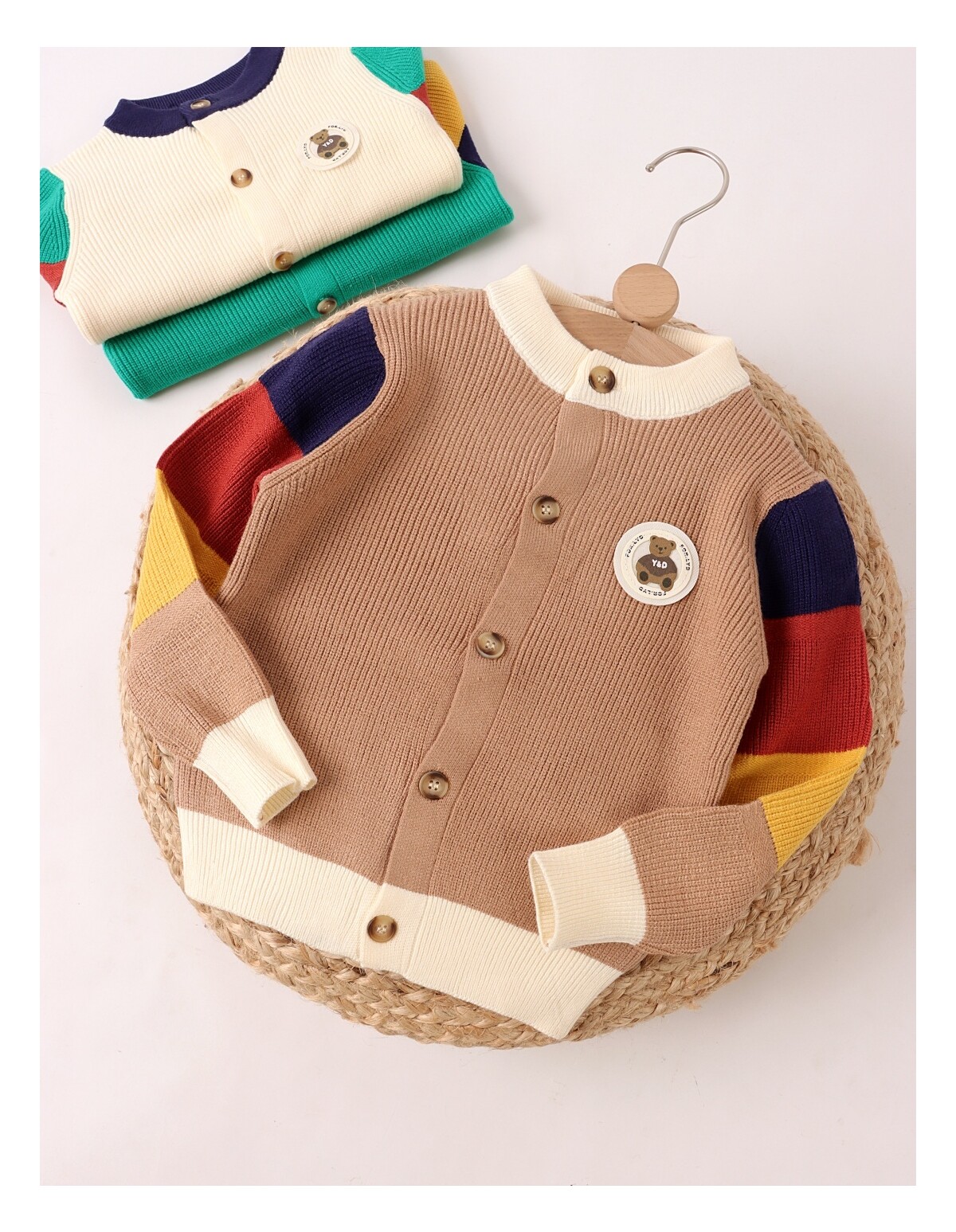 Pulover Cool Forlyd Bear, maro