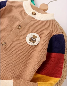 Pulover Cool Forlyd Bear, maro