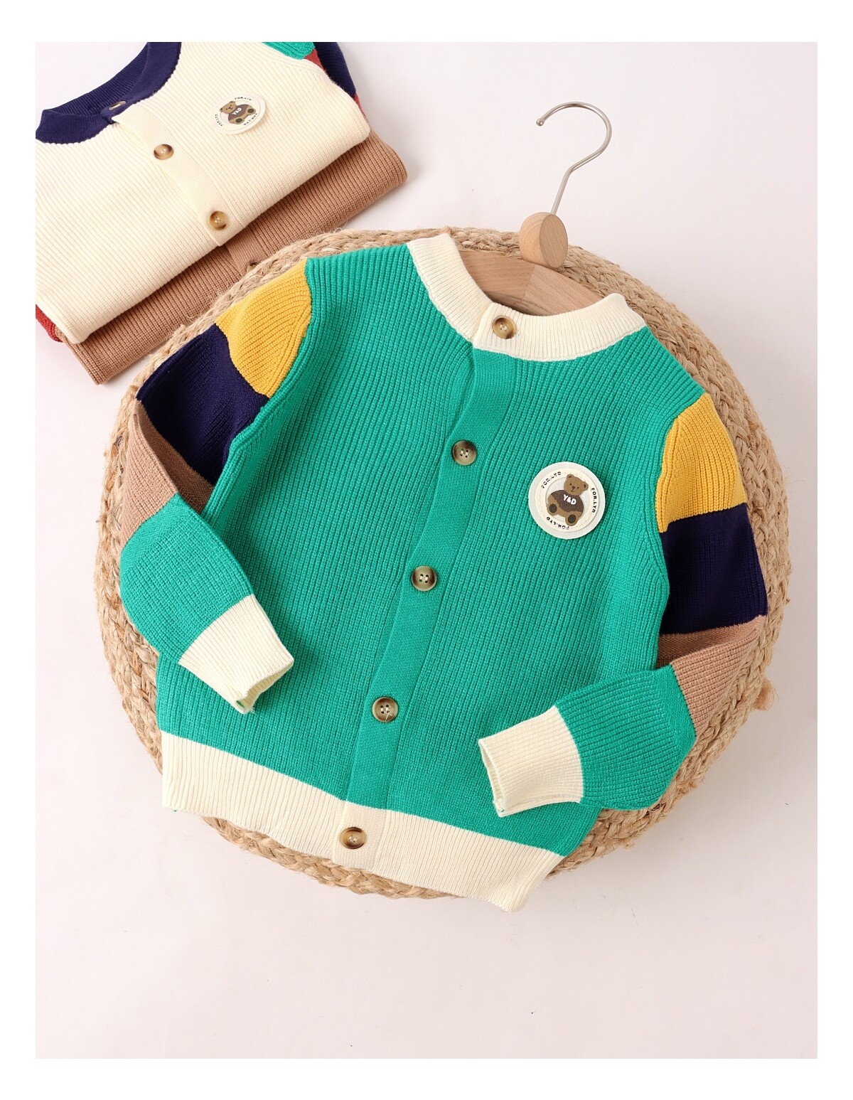 Pulover Cool Forlyd Bear, verde