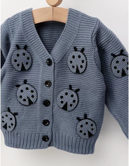 Pulover Crosetel Gargarite, albastru