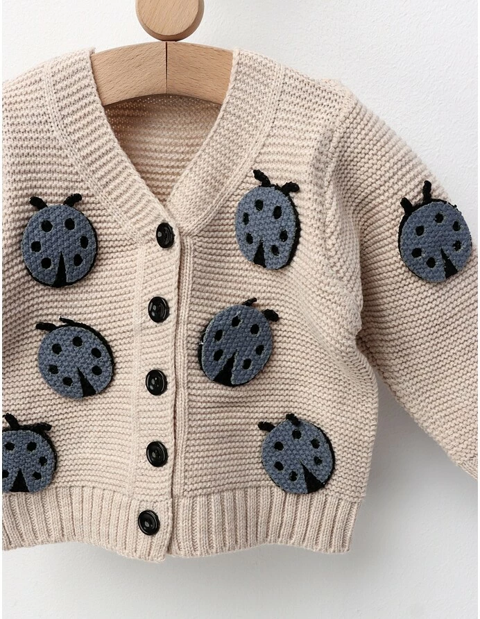 Pulover Crosetel Gargarite, crem picture - 2