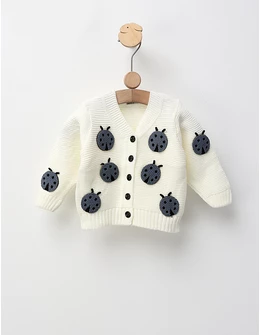 Pulover Crosetel Gargarite, ecru