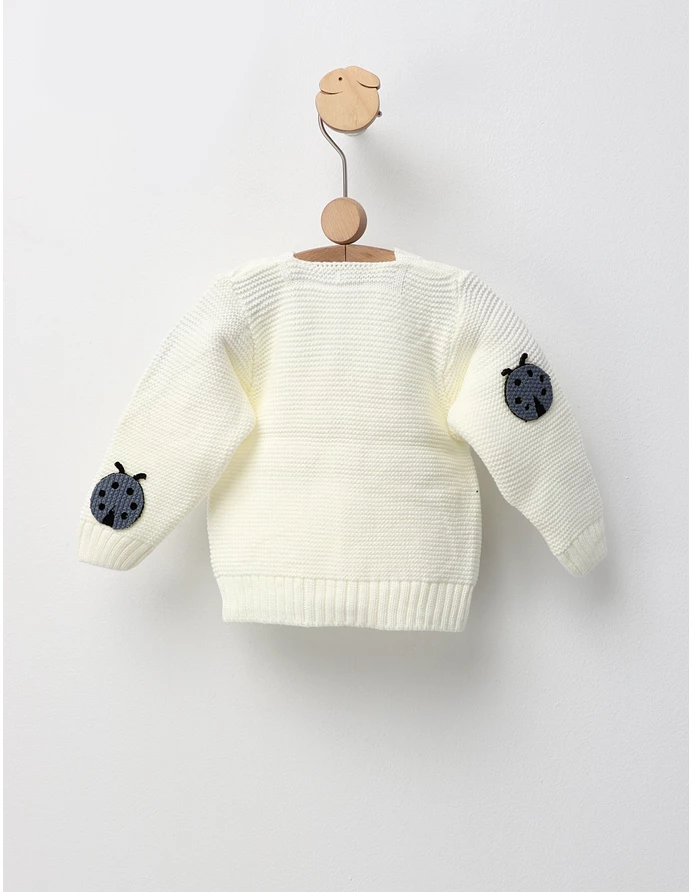 Pulover Crosetel Gargarite, ecru picture - 3