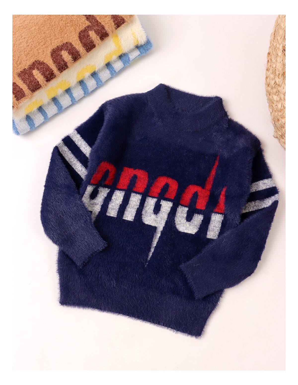 Pulover Gnuffy Racer, bleumarin