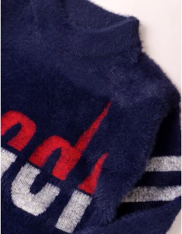 Pulover Gnuffy Racer, bleumarin