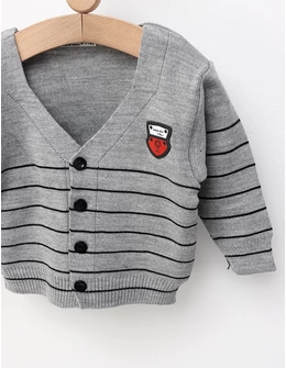 Pulover GogoBici clasic gri