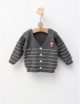 Pulover GogoBici clasic gri inchis