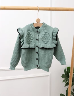 Pulover Lilibeth, model verde