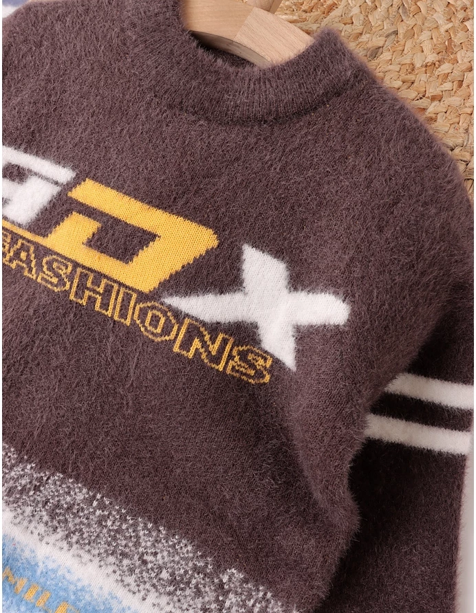 Pulover Mohair, ADX Fashion, maro picture - 3